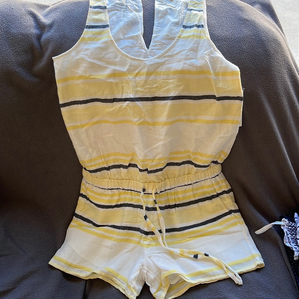 Super cute stripe romper by Joie size XS